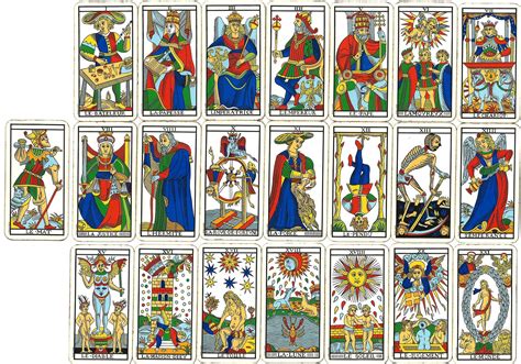 cartas tarot para imprimir|Baraja de Tarot de Marsella GRATIS. Descarga tus。